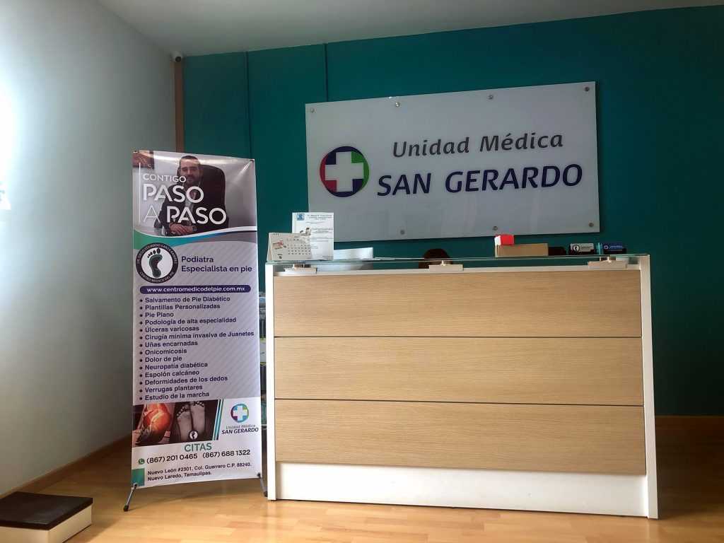 recepcion 1024x768 - Dr. Diego Garza · Centro Medico del Pie